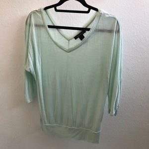 Teal blouse - White House Black Market